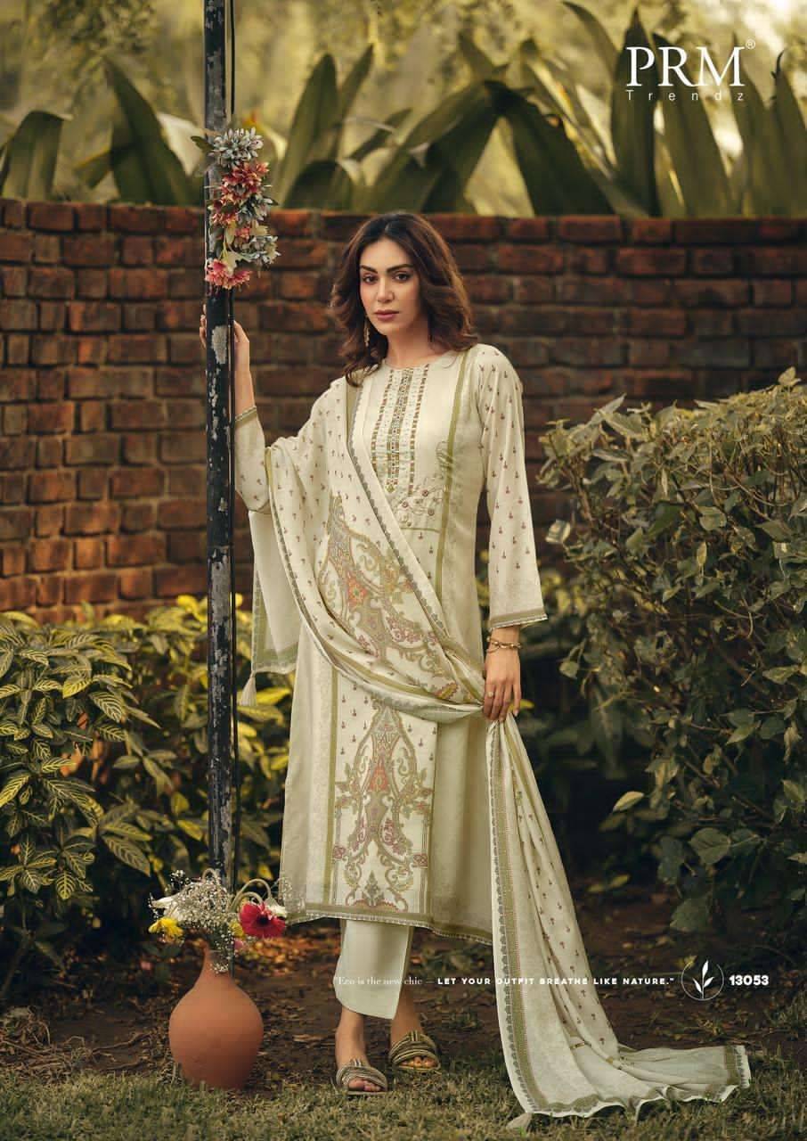 JULIETTE By PRM TRENDZ 13051 To 13056 Series Stylish Beautiful Colourful PURE BEMBERG SILK Dresses At Wholesale Price